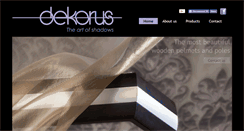 Desktop Screenshot of dekorus.si